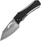 K1058A3 Kansept Loki Framelock Damascus