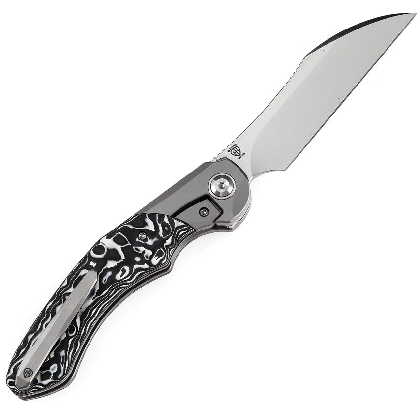 K1059A2 Kansept Cosmos Framelock Wht/Blk CF