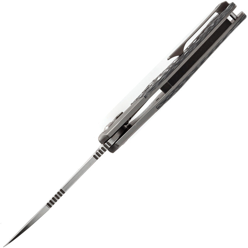 K1059A2 Kansept Cosmos Framelock Wht/Blk CF