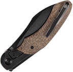 K1059A4 Kansept Cosmos Framelock Micarta