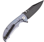 K1061A3 Kansept Rei Framelock Blue Ti