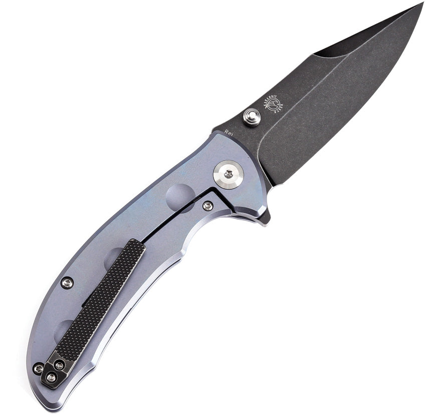 K1061A3 Kansept Rei Framelock Blue Ti
