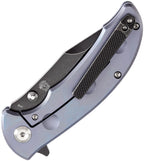 K1061A3 Kansept Rei Framelock Blue Ti