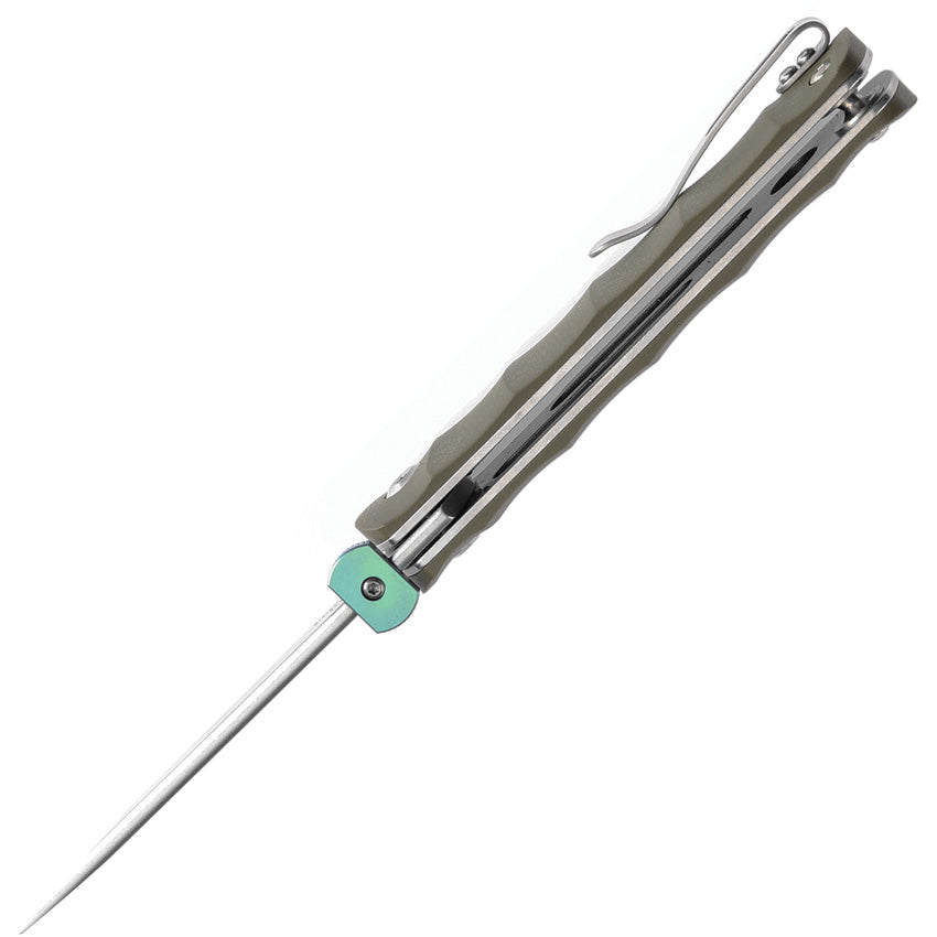 K1064A1 Kansept BTF Linerlock Green G10