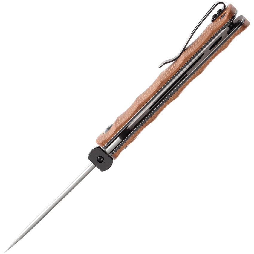 K1064A4 Kansept BTF Linerlock Brown Dam