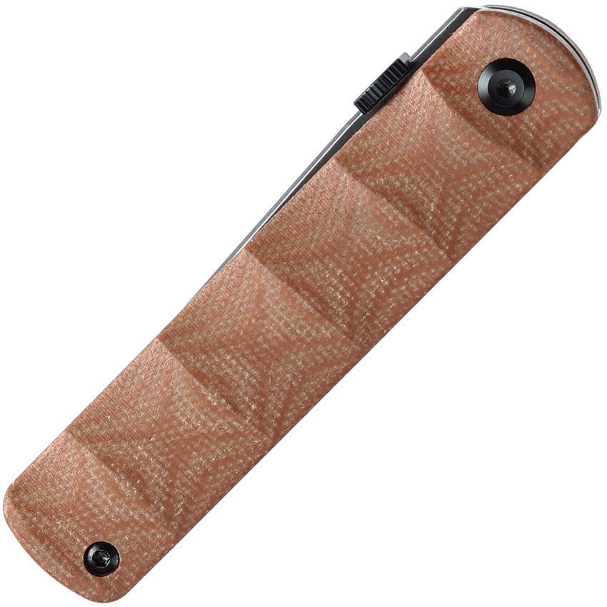 K1064A5 Kansept BTF Linerlock Brown Micarta