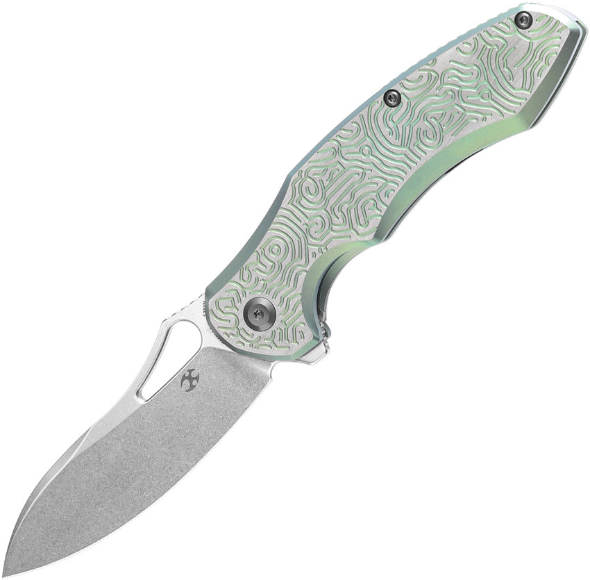 K1071A4 Kansept Echis Framelock Green