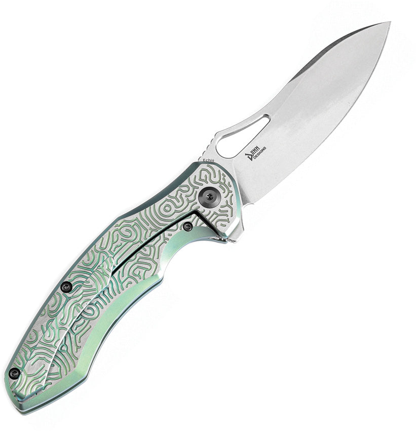 K1071A4 Kansept Echis Framelock Green
