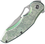 K1071A4 Kansept Echis Framelock Green