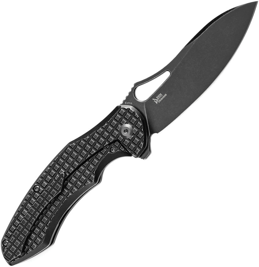 K1071A5 Kansept Echis Framelock Black Frag