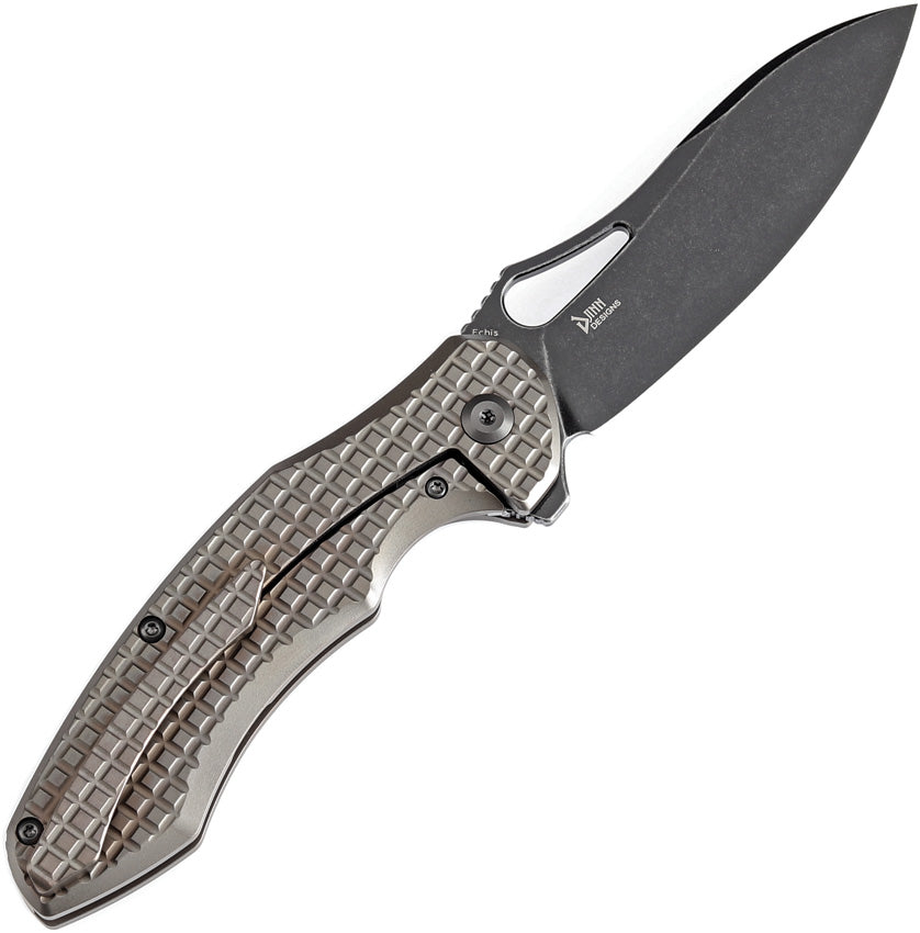 K1071A6 Kansept Echis Framelock Bronze Frag