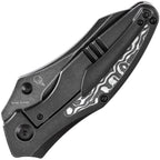 K1074A3 Kansept Baba Yaga Framelock Nebula