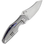 K1074A7 Kansept Baba Yaga Framelock Timascus