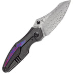 K1074A8 Kansept Baba Yaga Framelock Timascus