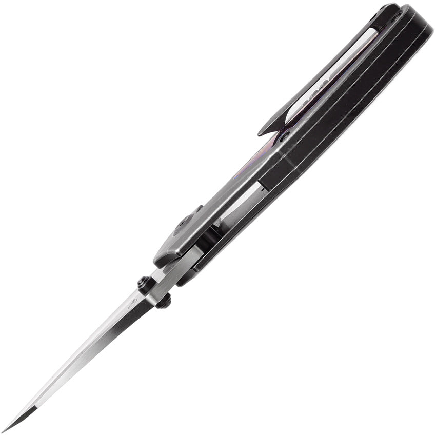 K1074A8 Kansept Baba Yaga Framelock Timascus