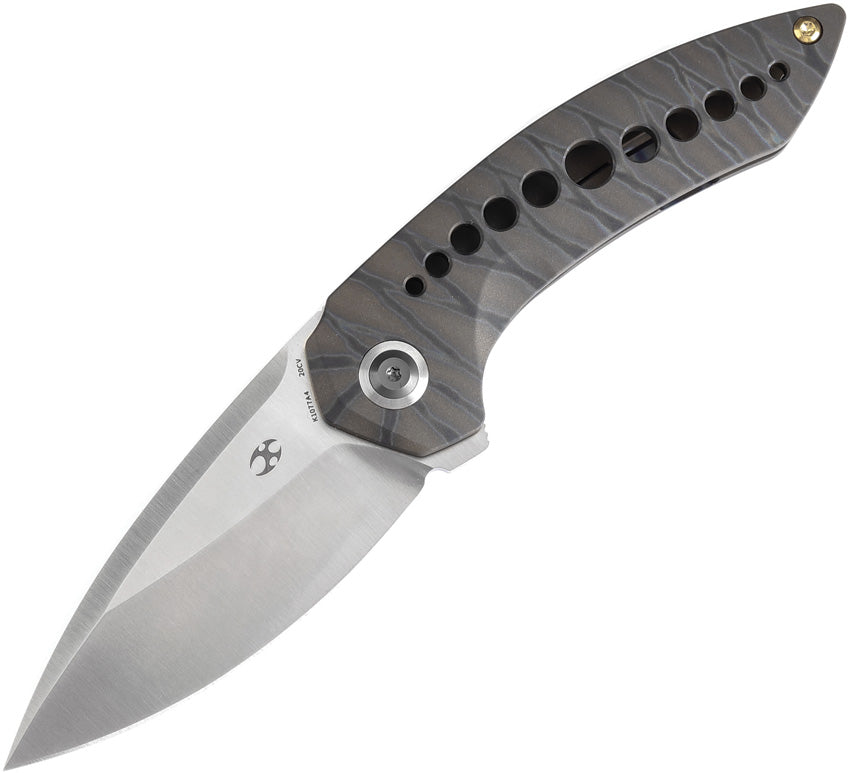 K1077A4 Kansept ODD 21 Framelock Flame