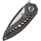 K1077A4 Kansept ODD 21 Framelock Flame