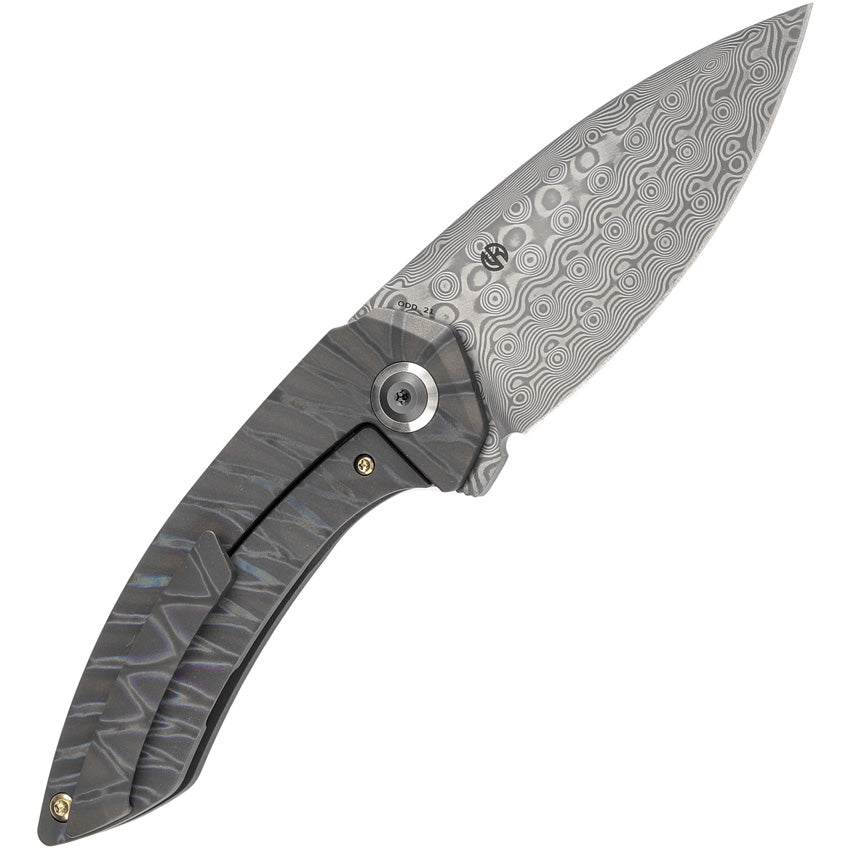 K1077A5 Kansept ODD 21 Framelock Flame