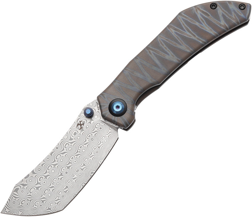 K1079A4 Kansept Tipper Framelock Tiger Stripe