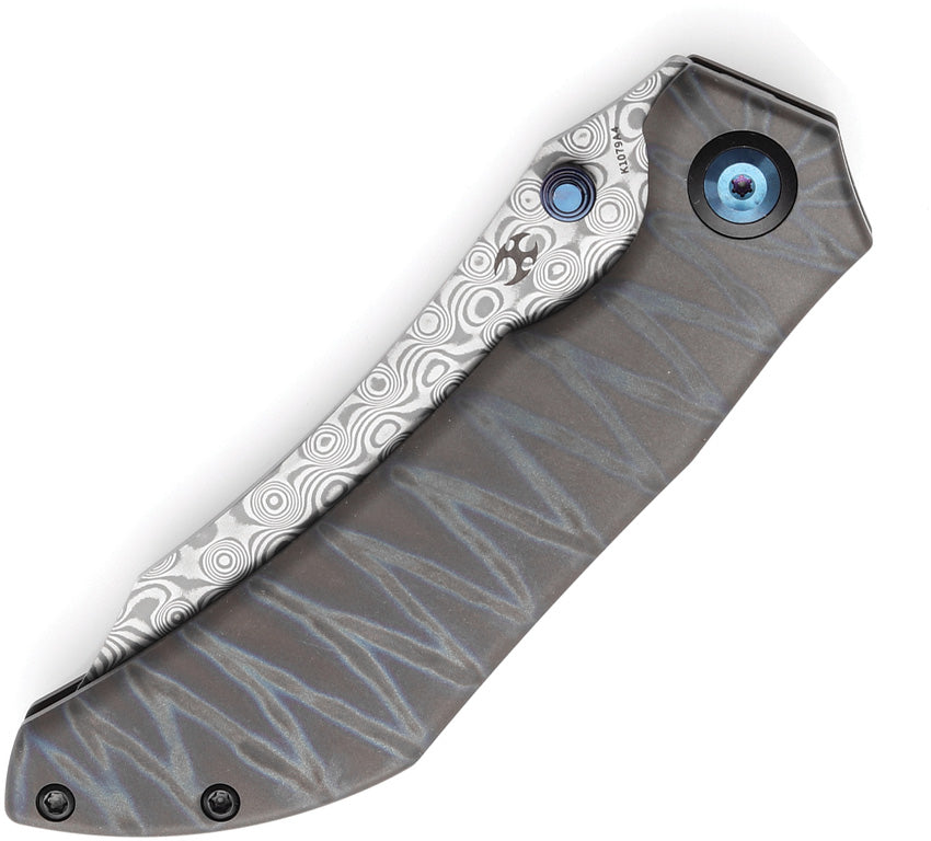 K1079A4 Kansept Tipper Framelock Tiger Stripe