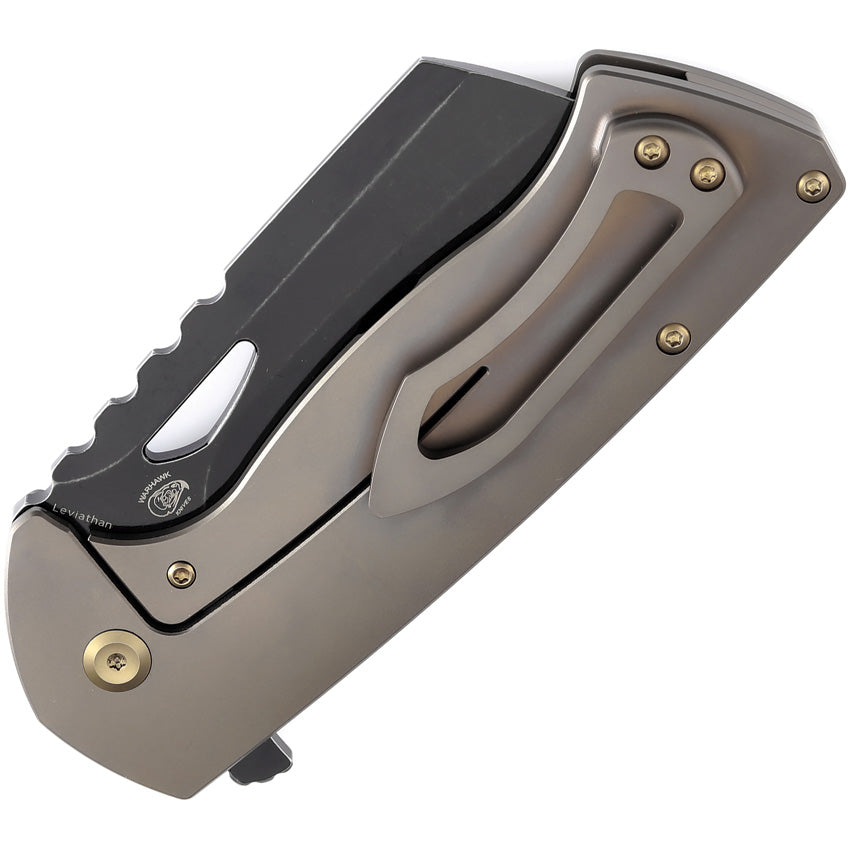 K1083A2 Kansept Superhawk Framelock Bronze
