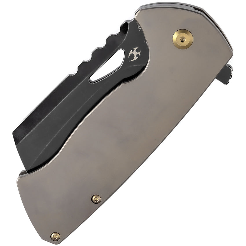 K1083A2 Kansept Superhawk Framelock Bronze