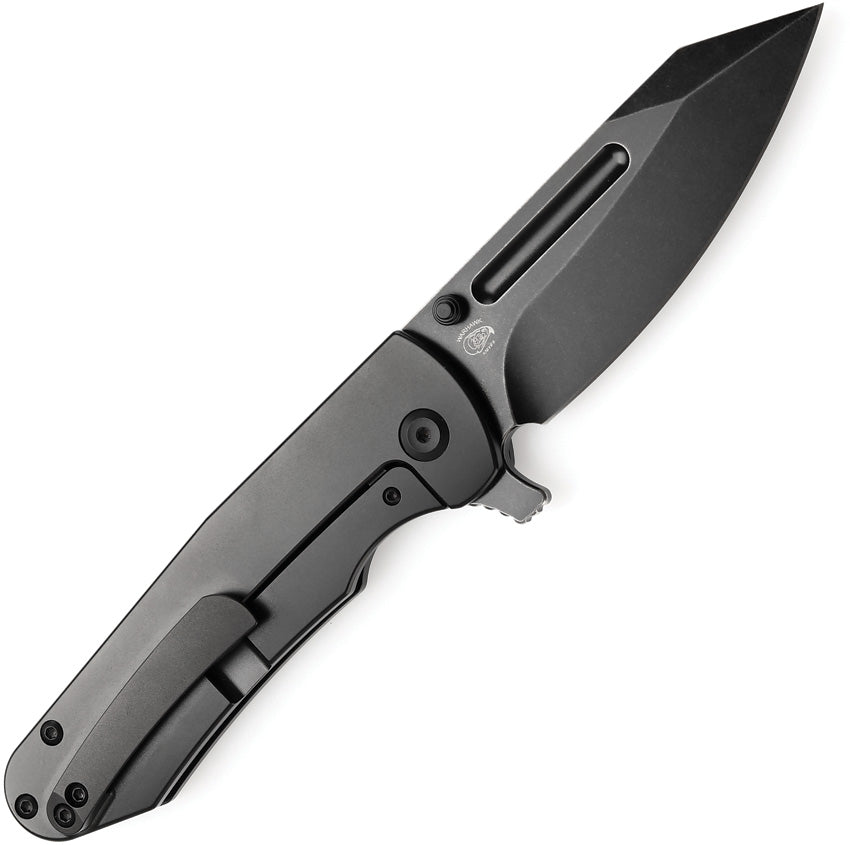 K1084A1 Kansept Superhawk Framelock Black