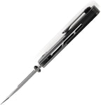 K1084A1 Kansept Superhawk Framelock Black