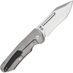 K1084B1 Kansept Superhawk Framelock Brn mic
