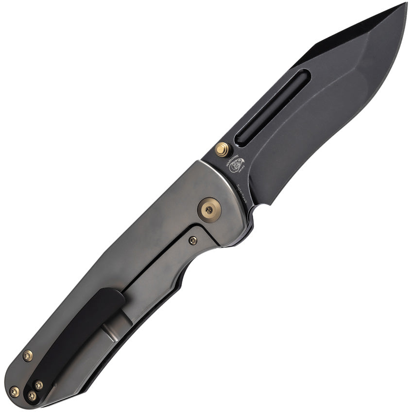 K1084B2 Kansept Superhawk Framelock CF
