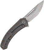 K1090A5 Kansept Hira Framelock Damascus