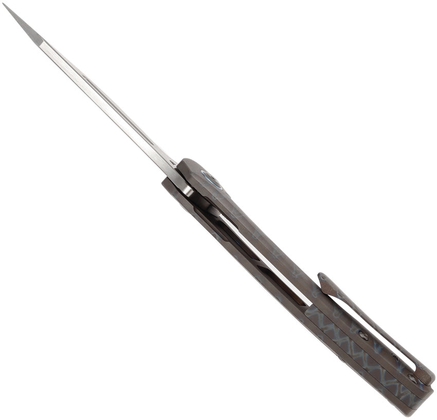 K1090A5 Kansept Hira Framelock Damascus
