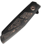 K1092A1 Kansept Cru Framelock Copper Foil