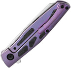 K1092A2 Kansept Cru Framelock Purple Ti