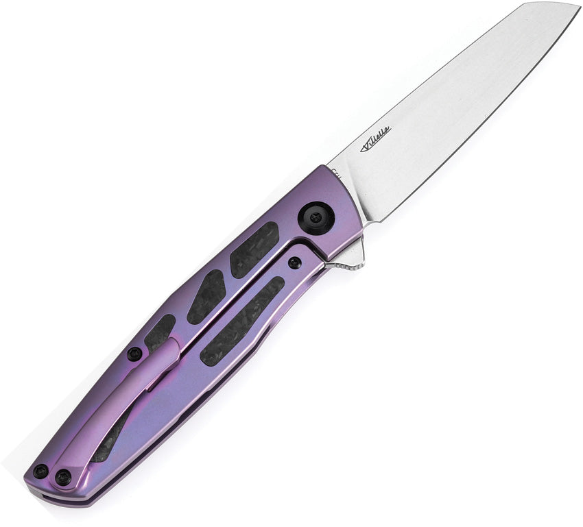 K1092A2 Kansept Cru Framelock Purple Ti