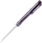 K1092A2 Kansept Cru Framelock Purple Ti