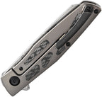 K1092A4 Kansept Cru Framelock Twill CF Dam