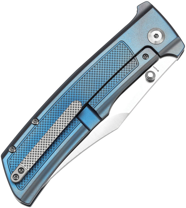 K1108A2 Kansept Bison Framelock Blue