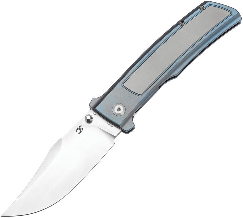 K1108B2 Kansept Bison Framelock Gray/Blue