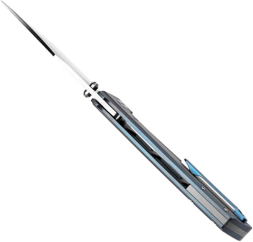 K1108B2 Kansept Bison Framelock Gray/Blue