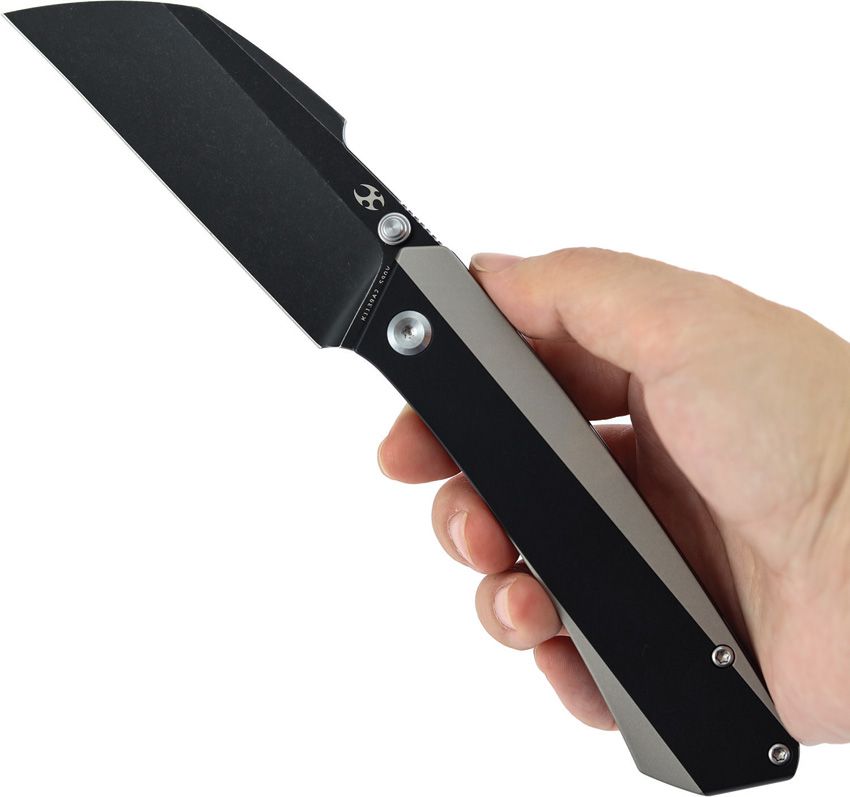 K1139A2 Kansept Knives Contra Framelock Blk/Gray