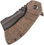 K2030C4 M+ Korvid Linerlock Burlap Mic