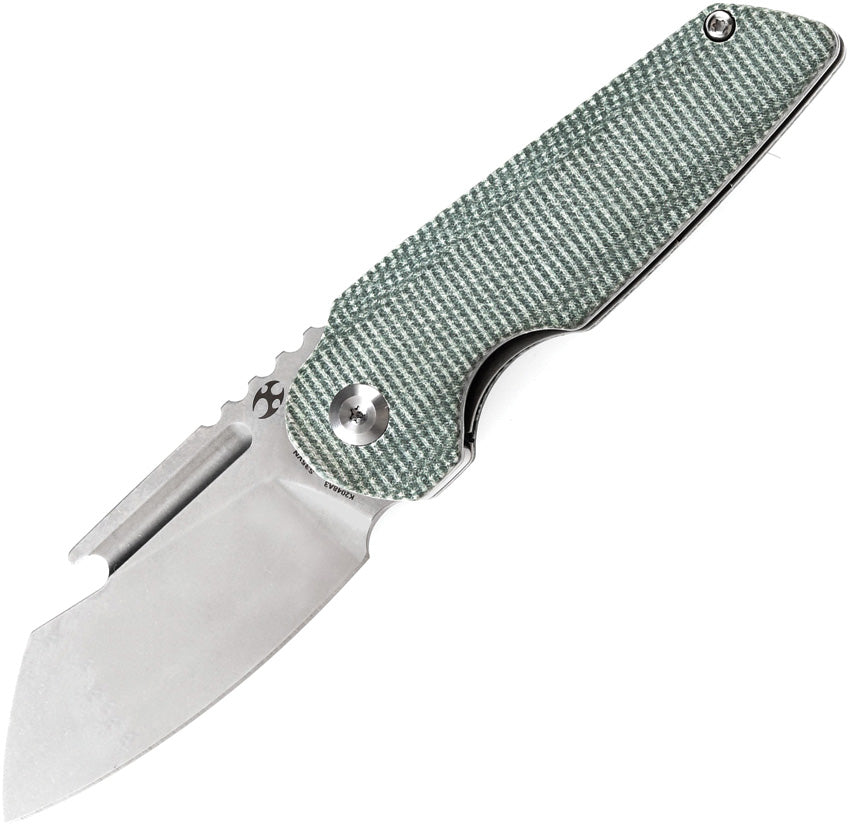K2048A3 Rafe Linerlock Green Micarta