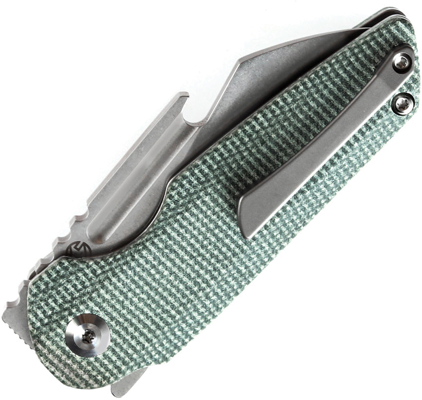 K2048A3 Rafe Linerlock Green Micarta