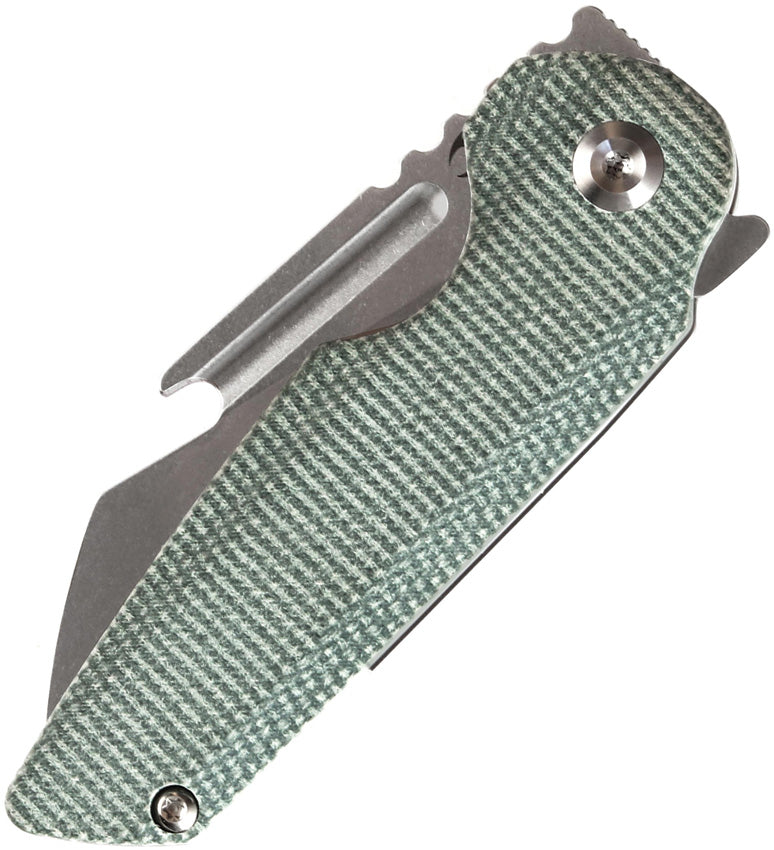 K2048A3 Rafe Linerlock Green Micarta