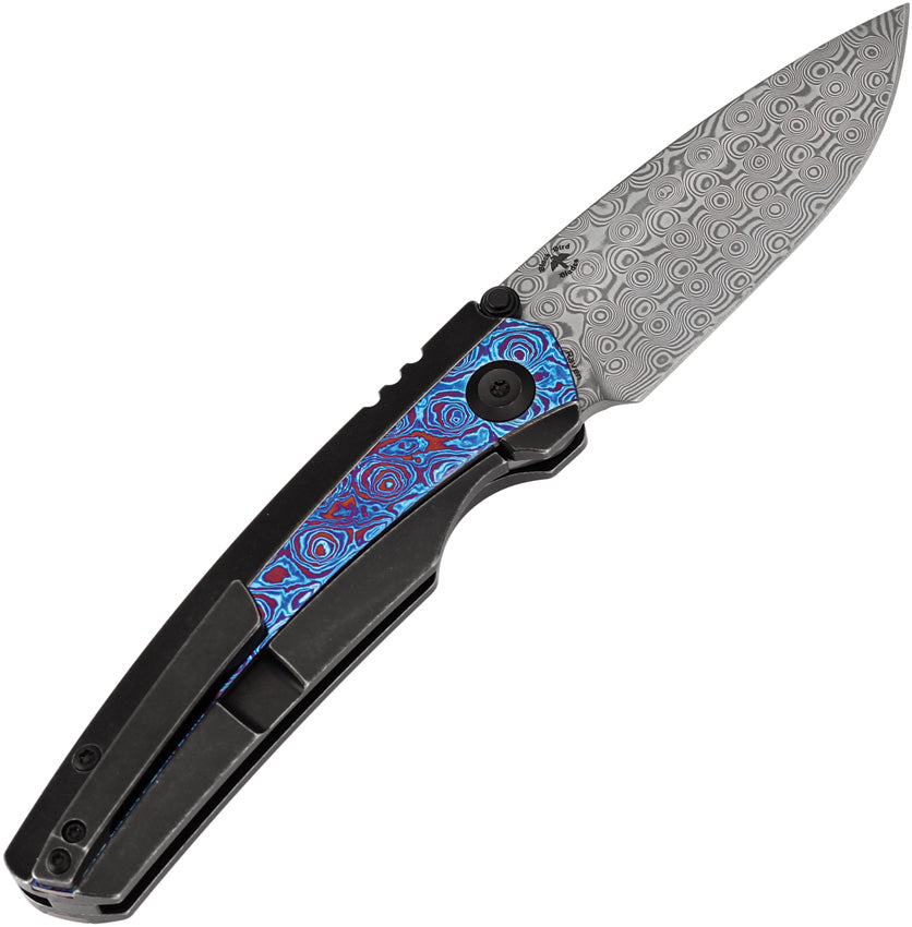 K2109A4 Raven Framelock Timascus