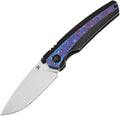 K2109A5 Raven Framelock Timascus