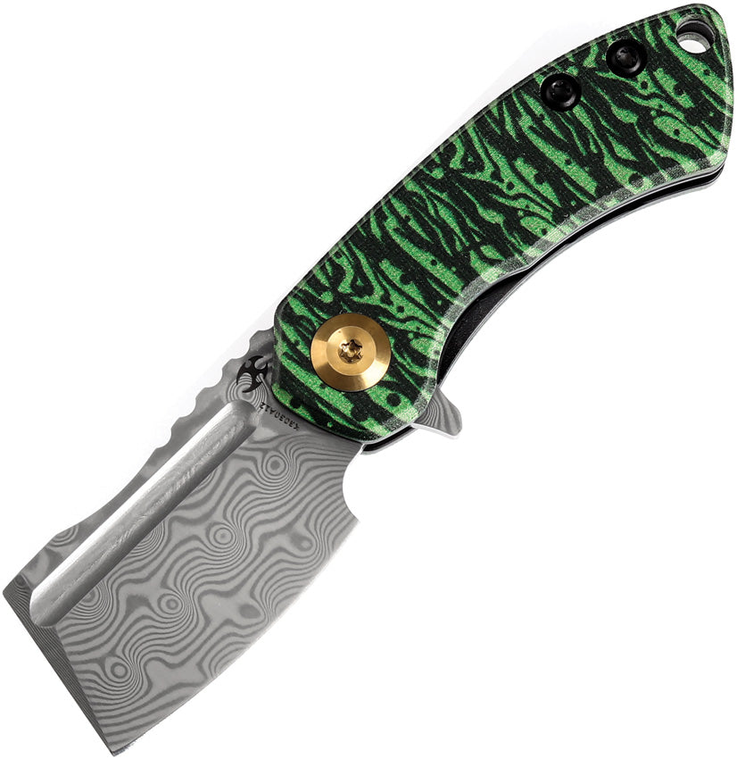 K3030A12 Mini Korvid Linerlock Green