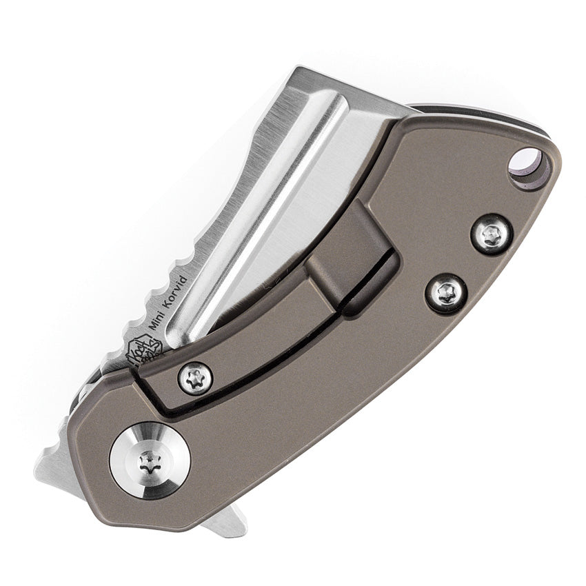 K3030A3 Mini Korvid Linerlock Ti