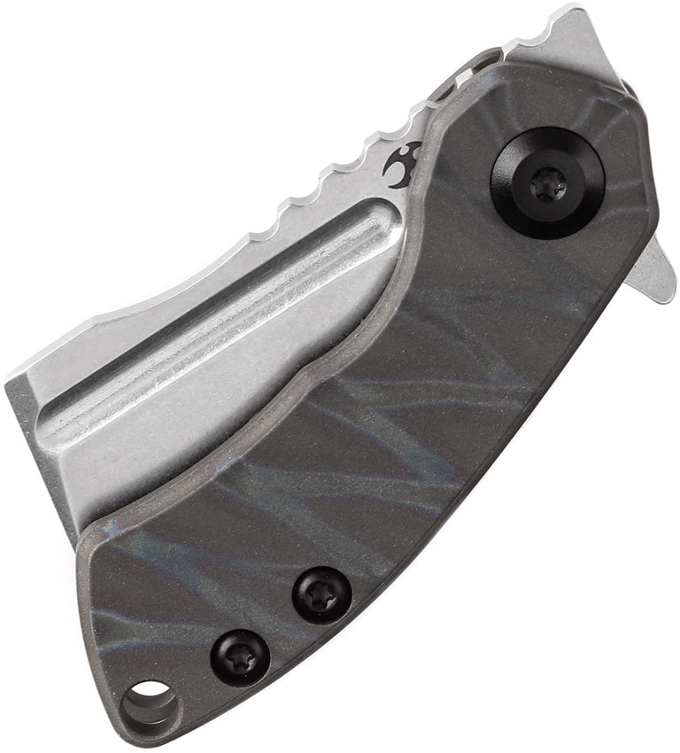 K3030A9 Mini Korvid Framelock Flame